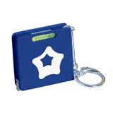 Square Level Tape Measure Key Tag Imprinted with Logo (Q57739)