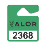 Paper Hang Tag 3.5 x 3 Inch Imprinted with Logo (Q579222)