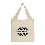Foldable Cotton Tote Bag Imprinted with Logo (Q579822)