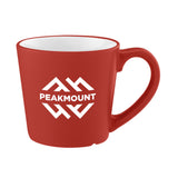 12 Oz. Mercer Matte Ceramic Mug Imprinted with Logo (Q585122)