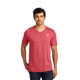 District ® Perfect Tri ® V-Neck Tee Imprinted with Logo (Q587922)