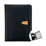 Leather Padfolio with Sovrano Writing Pad Imprinted with Logo (Q592311)