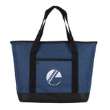 Shoreline RPET 24-Can Cooler Tote Bag Imprinted with Logo (Q593022)