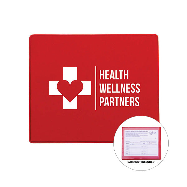 Custom COVID-19 Vaccination Card Holder (Q593922) - Vaccine Card Holders  with Logo