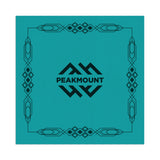 795 Series Wave-A-Hanky - Turquoise Imprinted with Logo (Q597222)