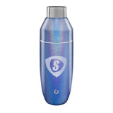 24 Oz. Snowfox Cocktail Shaker - Blue Metallic Imprinted with Logo (Q599522)