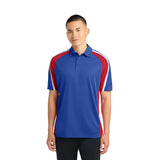 Sport-Tek® Tricolor Micropique Sport-Wick® Polo Imprinted with Logo (Q611332)