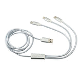 Realm 3-in-1 Long Charging Cable Imprinted with Logo (Q612422)