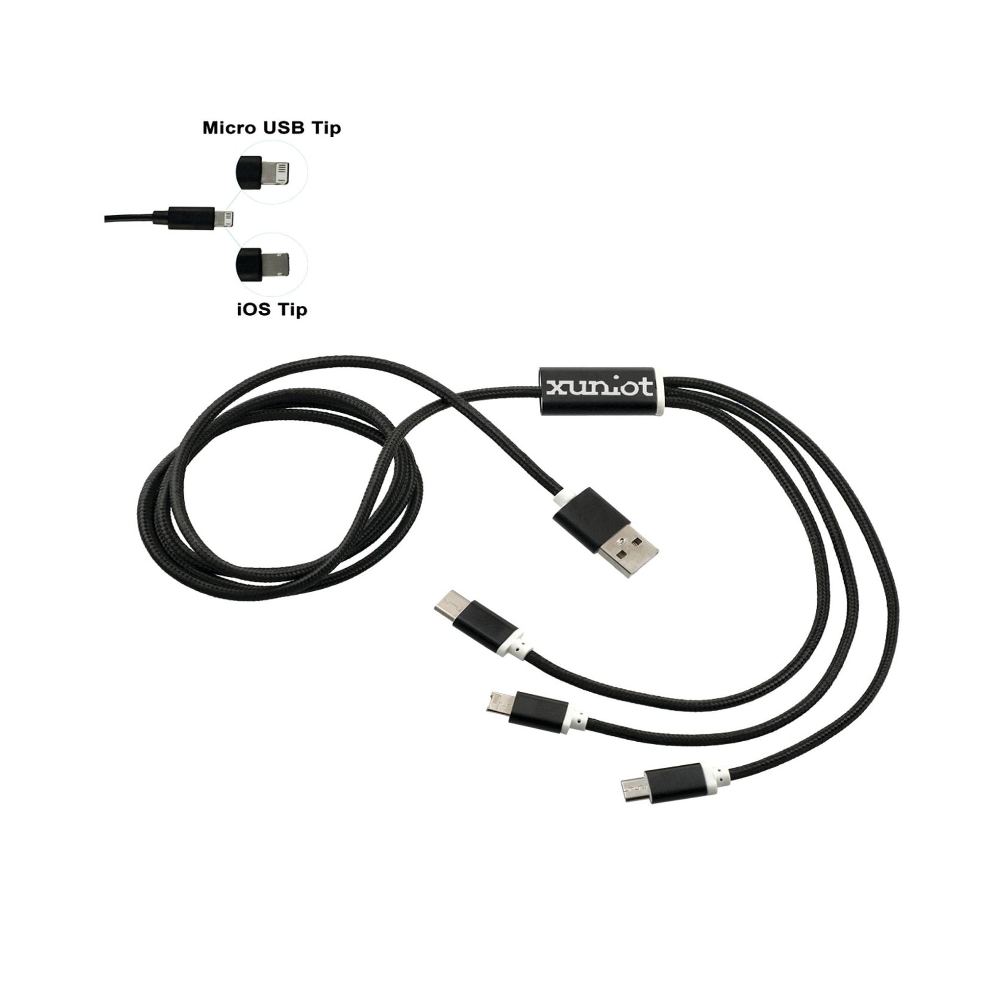 Realm 3-in-1 Long Charging Cable (Q612422)