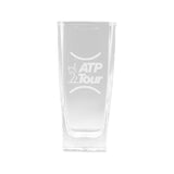 16 Oz. Geo Hiball Glass Imprinted with Logo (Q614122)