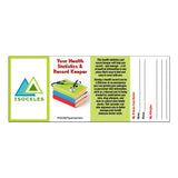 Your Health Statistics & Record Keeper Pocket Pamphlet Imprinted with Logo (Q614222)