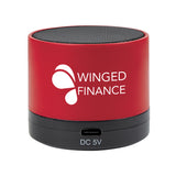 2.0 Wireless Mini Cylinder Speaker Imprinted with Logo (Q619122)