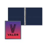 1 Inch Entrapment Round Ring Binder Imprinted with Logo (Q620122)