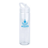 25 Oz. NEWPORT II PET Bottle With Flip Spout Imprinted with Logo (Q621722)