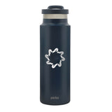 24 Oz. Perka® Monroe Stainless Steel Water Bottle Imprinted with Logo (Q624022)