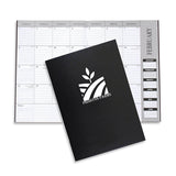 Monthly Desk Planner - Leatherette with Logo (Q630211)