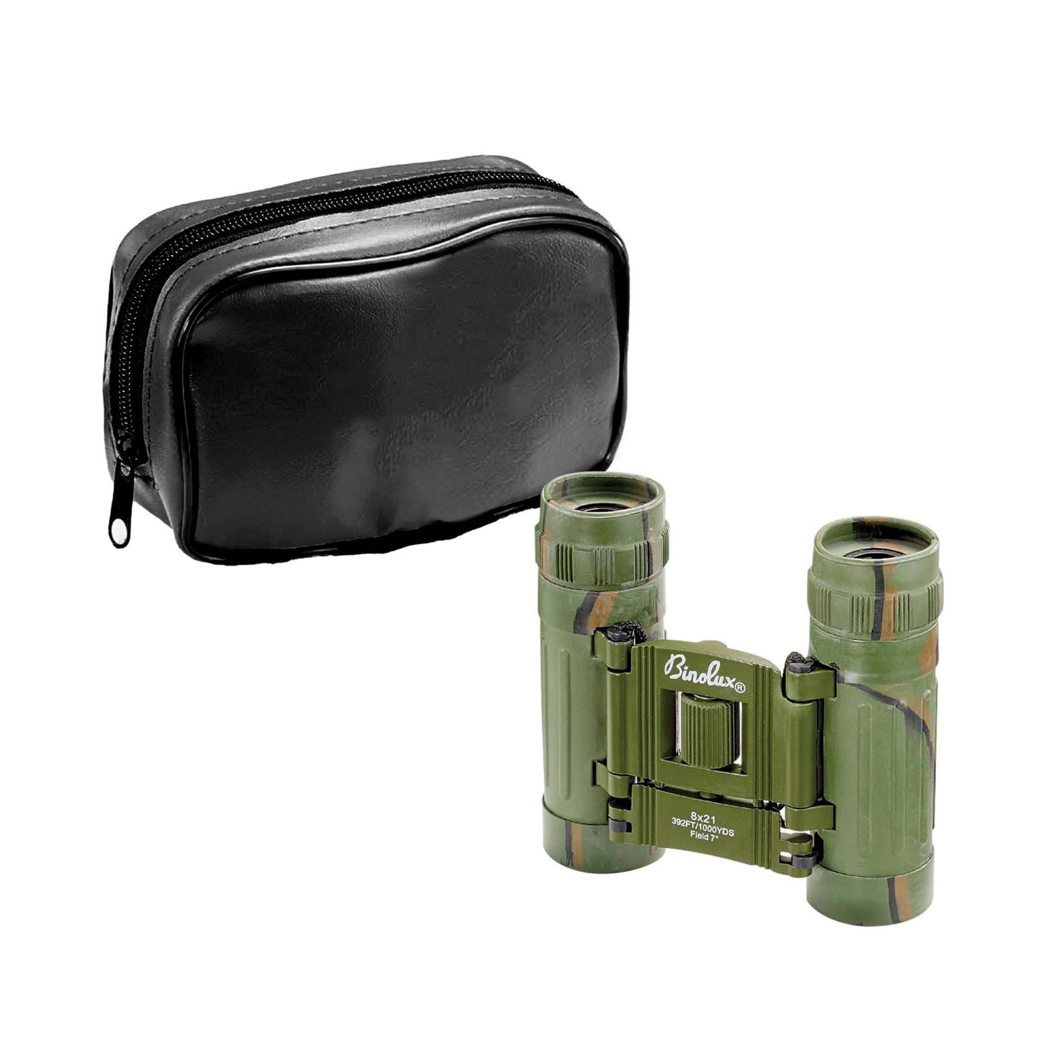 Binolux® Camouflage 8 Power Roof Prism Binocular (Q637332)