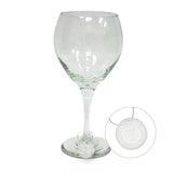 Circle Etched Acrylic Wine Charm Imprinted with Logo (Q637922)