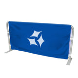 7-ft. Outdoor Universal-Fit Barricade Banner 37 x 82 In. Imprinted with Logo (Q639022)