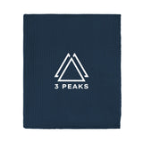 Ribbed Fleece Blanket Imprinted with Logo (Q641322)