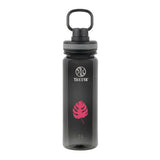 24 Oz. Takeya Tritan Water Bottle - Black Imprinted with Logo (Q641622)