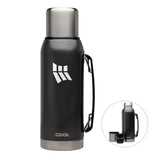 34 Oz. iCOOL® Silverton Water Bottle Imprinted with Logo (Q641722)