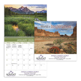 World of Inspiration Calendar Imprinted with Logo (Q644722)