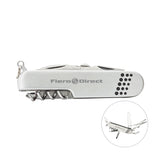 Stainless Steel Pocket Knife Imprinted with Logo (Q645311)