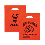 Stock Design Halloween Fold-Over Die Cut Bag - Happy Halloween Imprinted with Logo (Q650222)