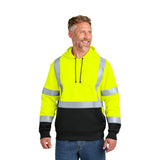 CornerStone® ANSI 107 Class 3 Heavy-Duty Fleece Pullover Hoodie Imprinted with Logo (Q653332)