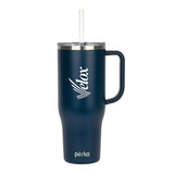 Perka® Kempton 40 Oz. Stainless Steel Travel Mug Imprinted with Logo (Q655822)