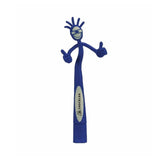 Full Color Thumbs-Up Bend-A-Pen Imprinted with Logo (Q657811)