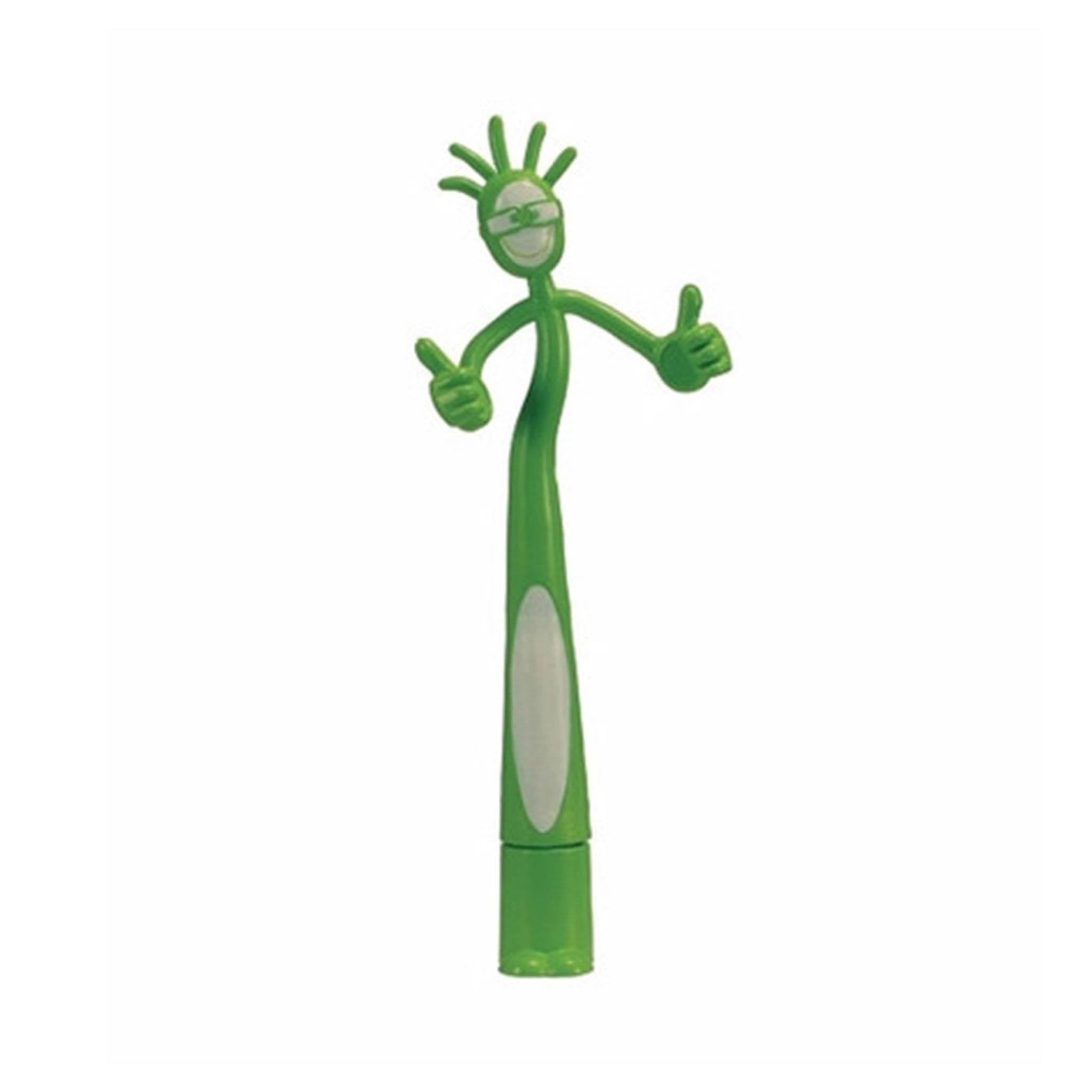 Full Color Thumbs-Up Bend-A-Pen (Q657811)
