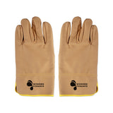 Cowhide Work Gloves Imprinted with Logo (Q661022)