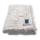 Frosted Sherpa Blankets Imprinted with Logo (Q661111)