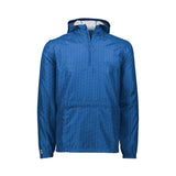 Holloway Men's Range Hooded Packable Quarter-Zip Jacket Imprinted with Logo (Q667222)