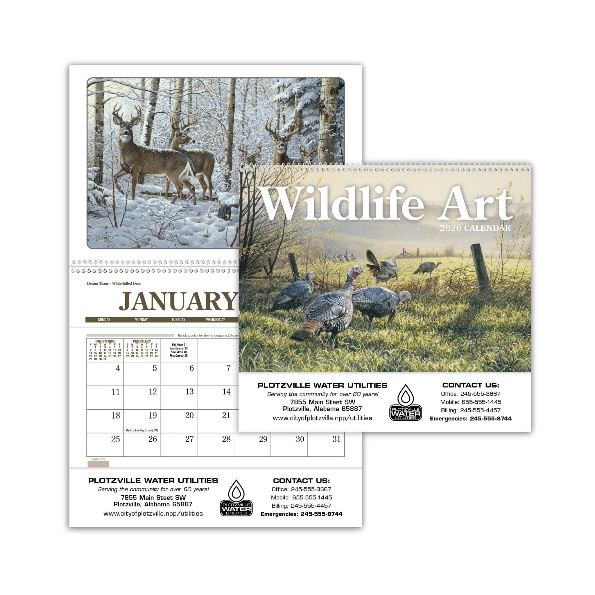 Wildlife Art Pocket Calendar (Q675722)