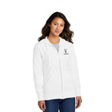 Port & Company® Women's Core Fleece Hooded Sweatshirt Imprinted with Logo (Q679122)