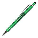 Halcyon® Vortex Metal Pen-Stylus Imprinted with Logo (Q683822)