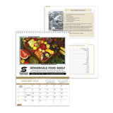Recipe Pocket Calendar Imprinted with Logo (Q684722)