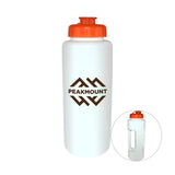 32 Oz. Grip Bottle with Flip Top Cap Imprinted with Logo (Q689122)