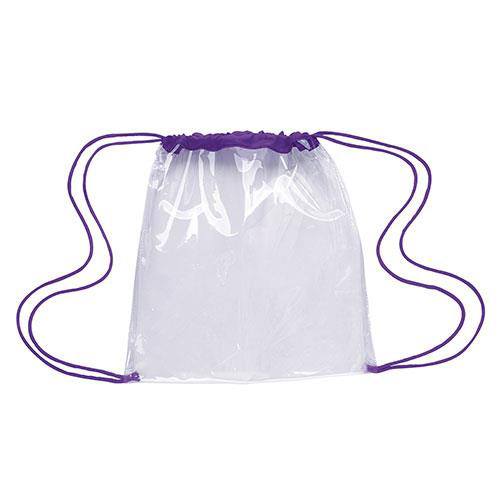 Clear Game Drawstring Backpack (Q689922)