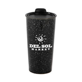 14 Oz. Perka® Salento Double Wall Ceramic Tumbler Imprinted with Logo (Q690622)