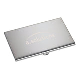 Traverse Business Card Holders Imprinted with Logo (Q690811)