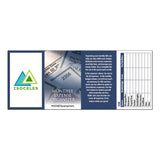 Monthly Expense Organizer Pocket Pamphlet Imprinted with Logo (Q693222)