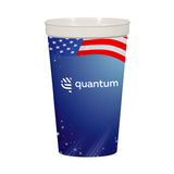 22 Oz. Full Color Big Game Stadium Cup  Imprinted with Logo (Q693522)