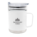 15 Oz. Glass And Stainless Steel Mug Imprinted with Logo (Q696122)
