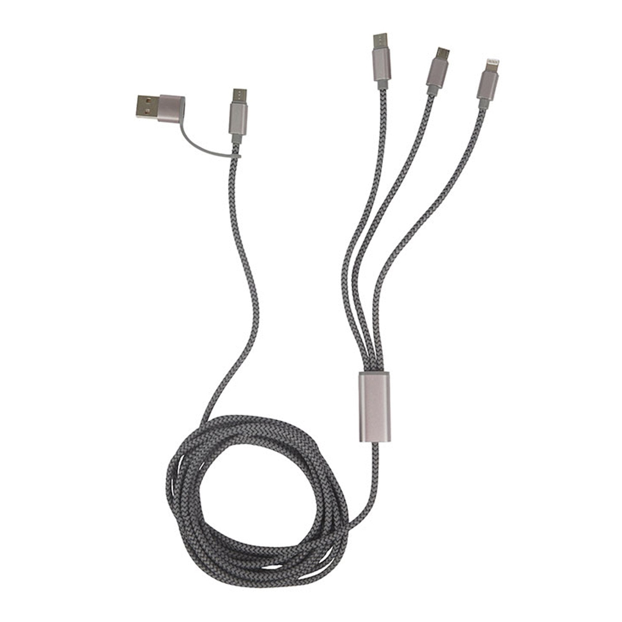 Virgo 9 Ft. RPET 5-in-1 Charging Cable (Q704022)