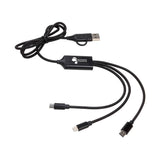 Traverse 3-in-1 Charging Cable Imprinted with Logo (Q706722)