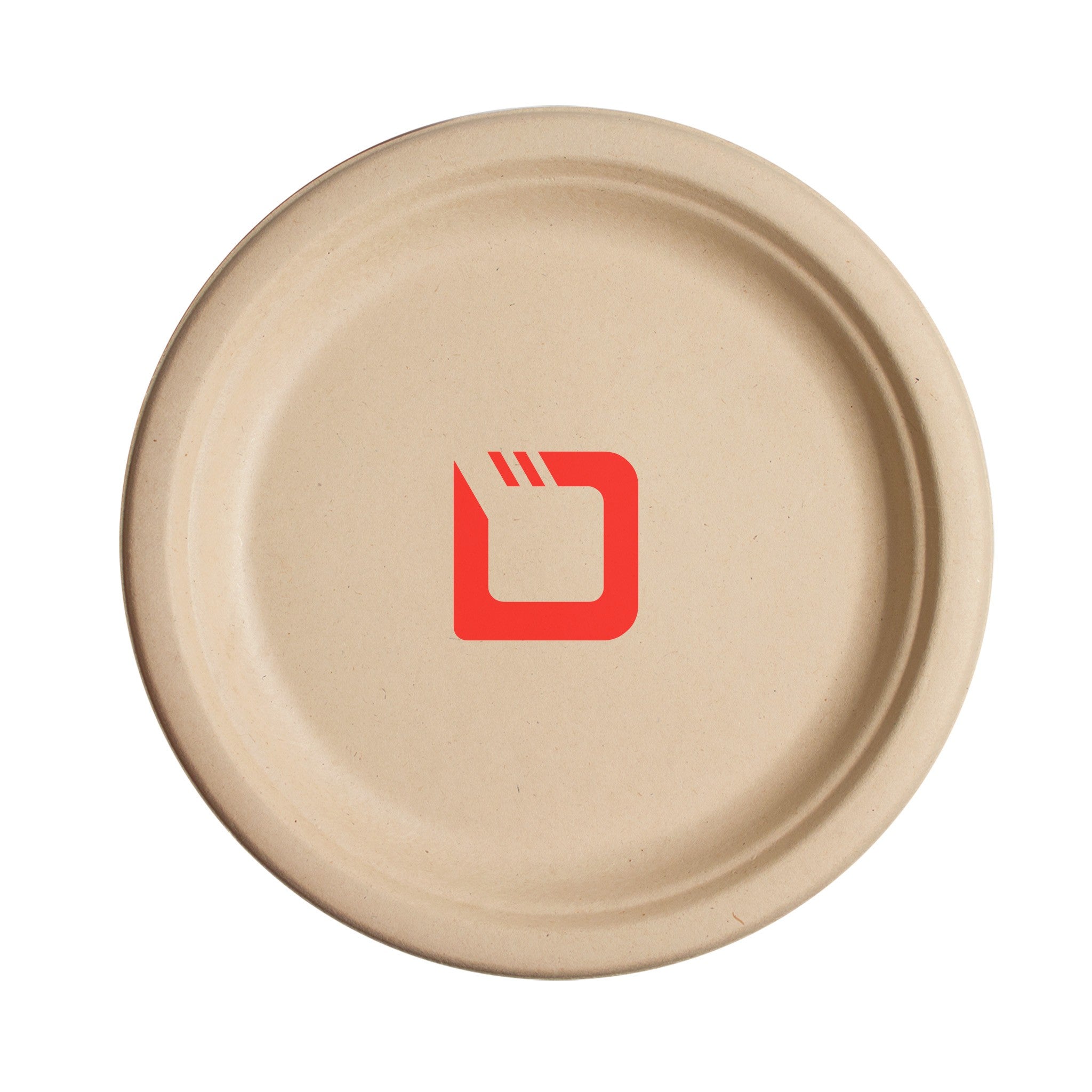 10 Inch Kraft Round Compostable Paper Plate (Q707332)